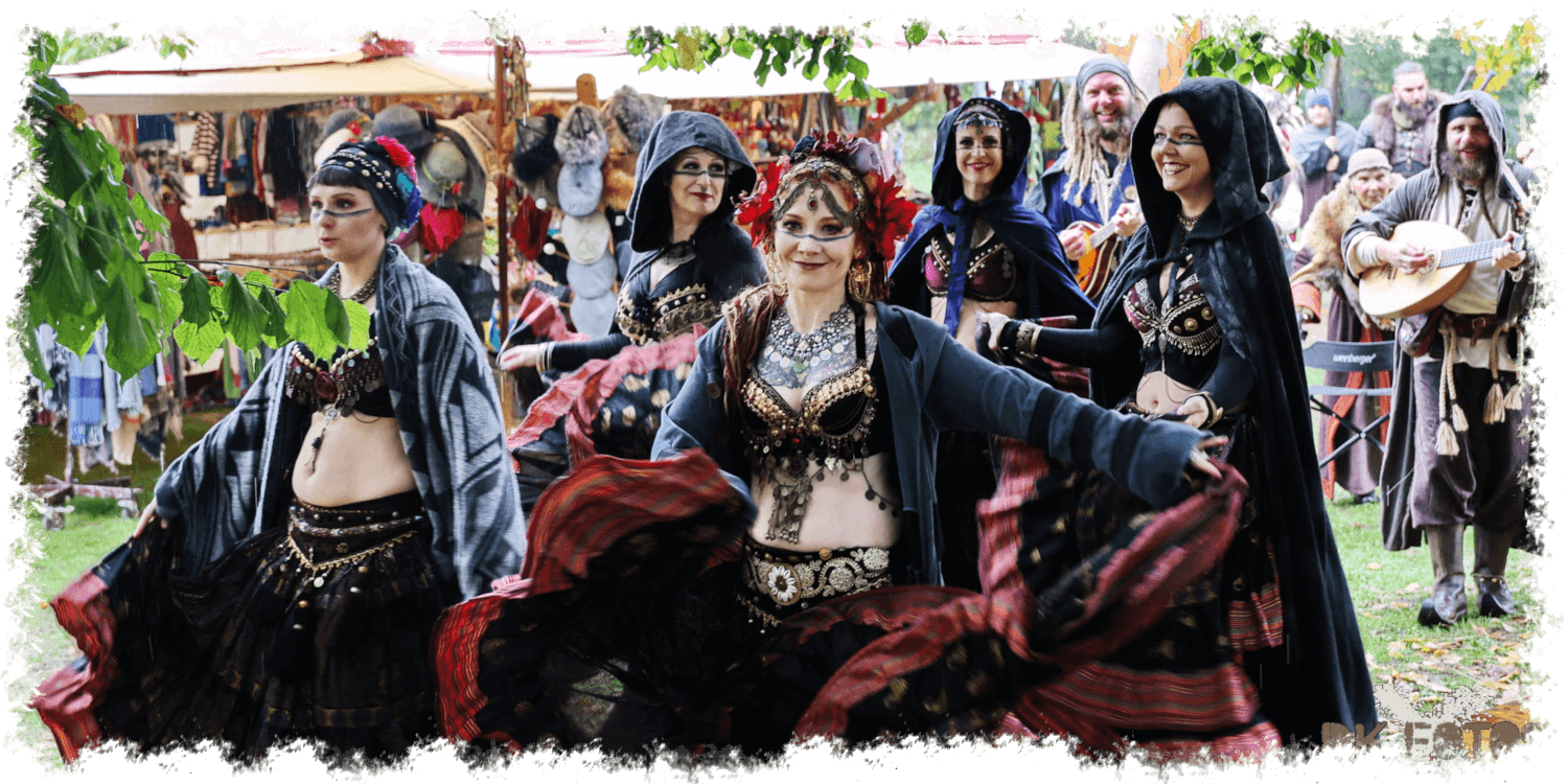 Gaukeley und mittelalterliche Tanzgruppen