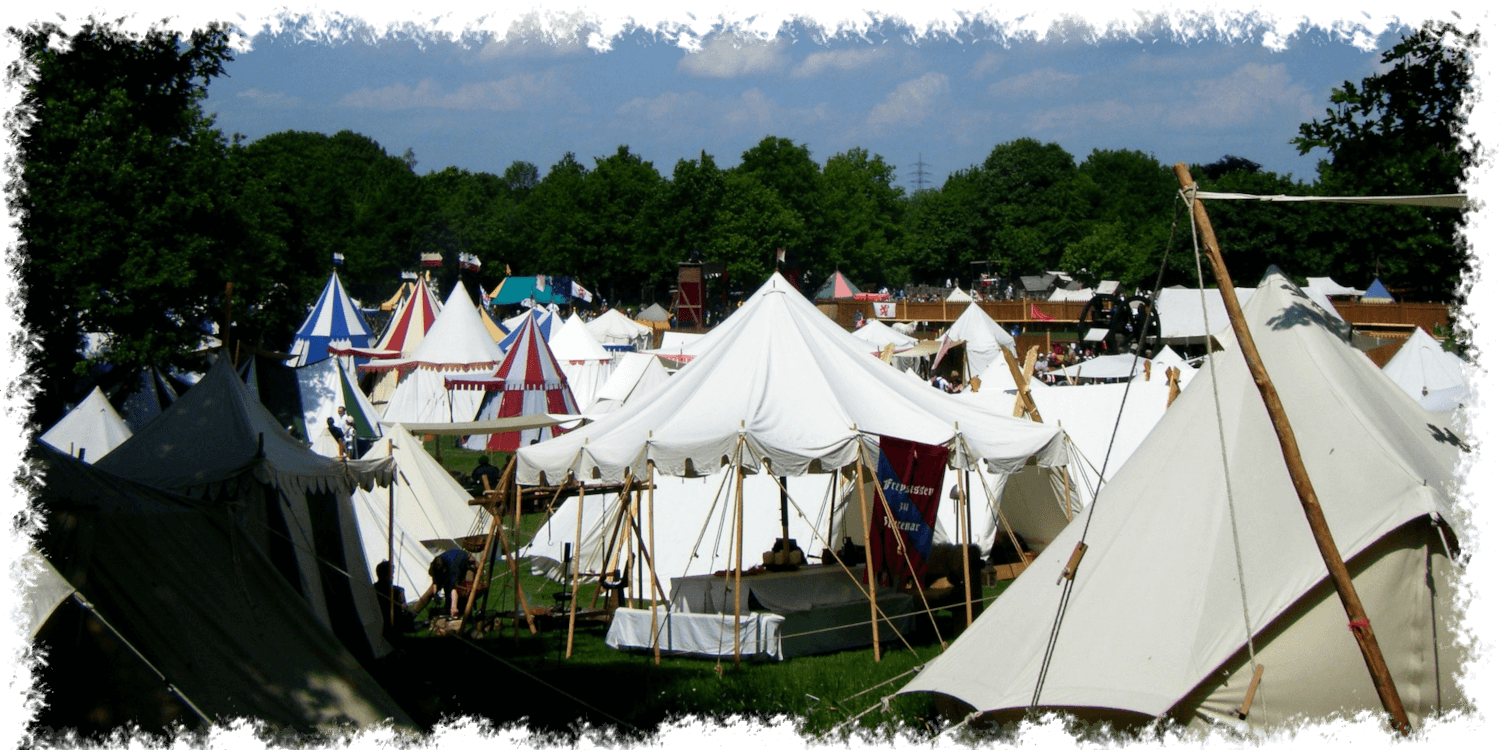 mittelalterliche Lagergruppen bereichern unsere Märkte